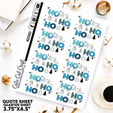 Winter Quote Sheet 9
